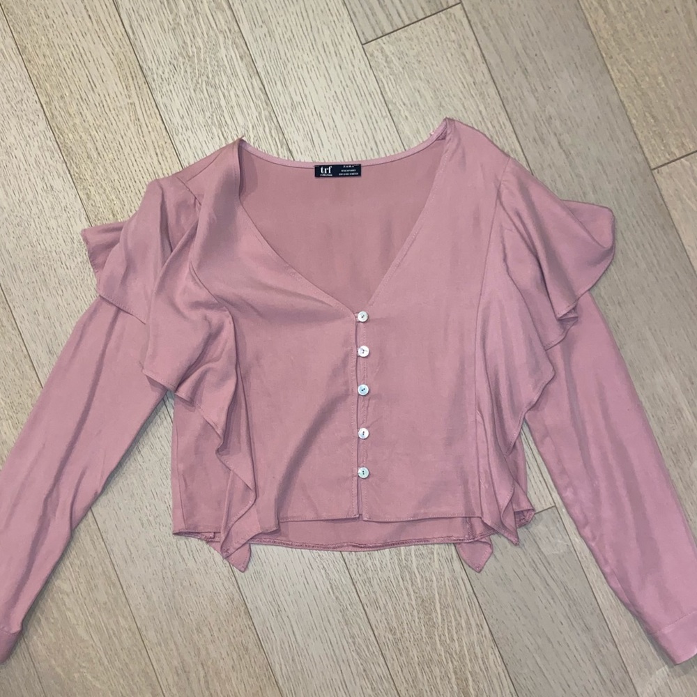 Zara never worn TRF top
